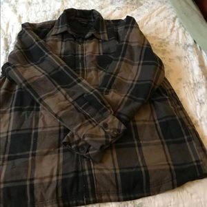 Men’s XL North Face quilted flannel